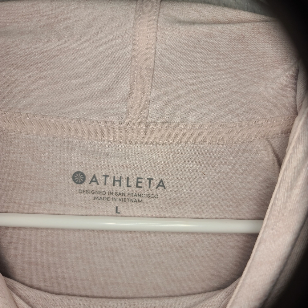 Athleta Uptempo Hoodie in Ballerina Pink-NWOT - Picture 5 of 6